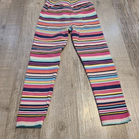 𝅺Carters 3T girls multicolored striped leggings - Picture 3 of 6
